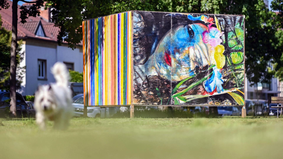 Kunst an der Plakatwand